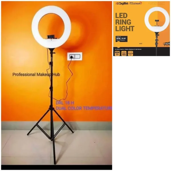 Digitek Dprl-19Rt Ring Light+??Digitek Stand 6Ft