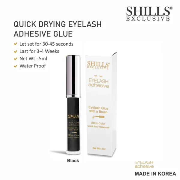 Shills Exclusive Eyelash Glue - Black