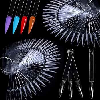 Nail Display Stick Transparent