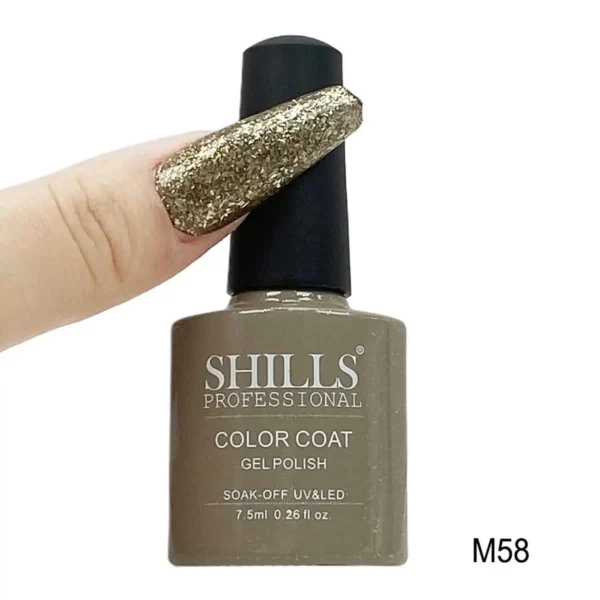 Shills Color Coat Gel Polish M58. 7.5 Ml
