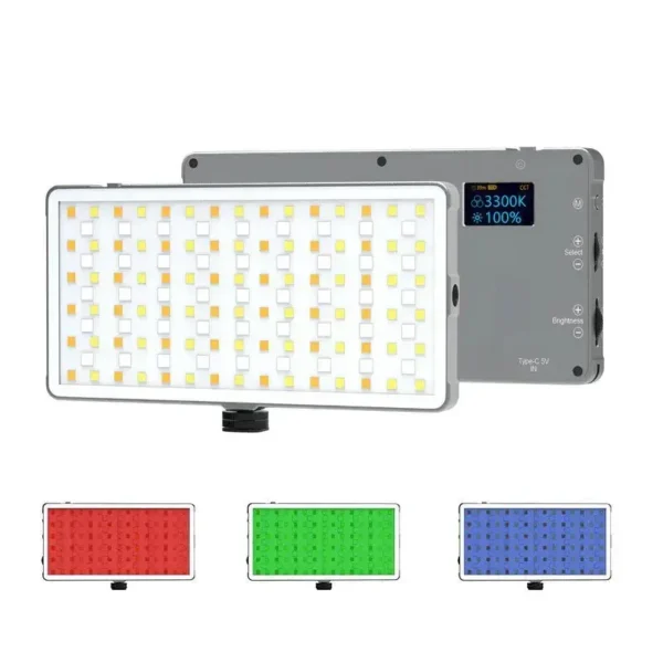 DIGITEK? (LED-D135 ML) 12W Metal Body RGB LED Light video light