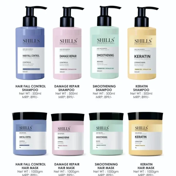 Combo Pack Shills Spa  Mask 1 Kg And Shampoo 500g Combo