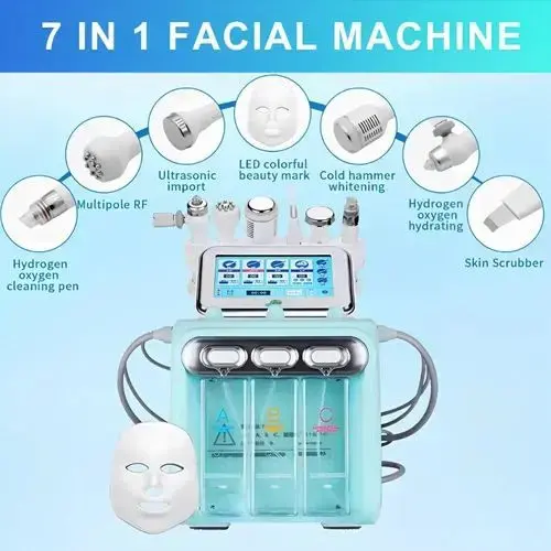 Top Varient 7 in 1 Hydra Facial Machine