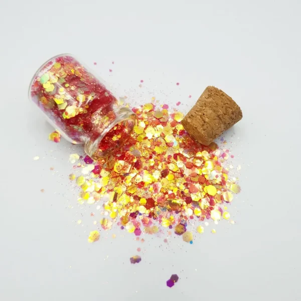 kingdom of lashes glitter disca red