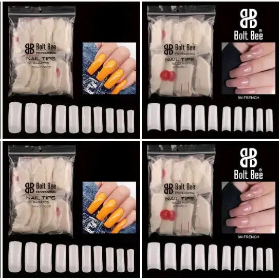 Nail Tips 500 Pcs Bag