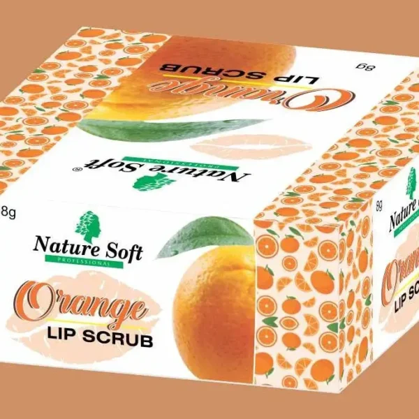 Nature Soft Orange Lip Scrub