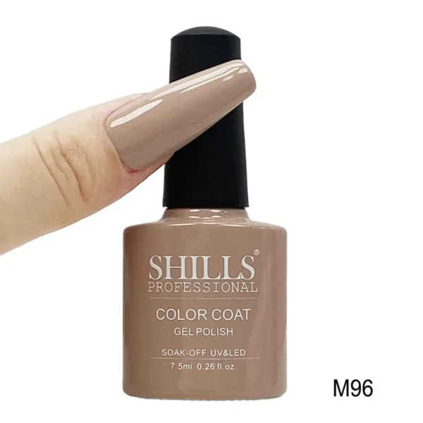 Shills PROFESSIONAL Color Coat Gel Polish M 96. 7.5 Ml