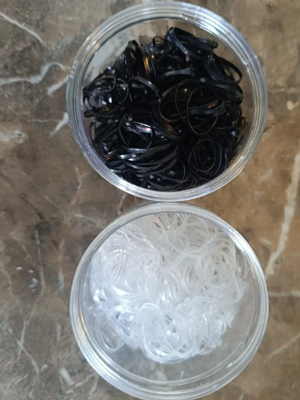 Pink Berry Hair styling Rubber