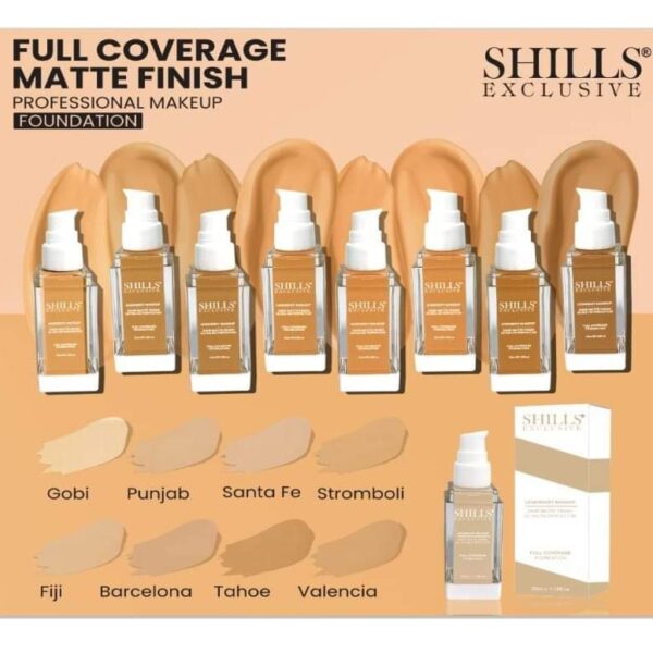 Shills Hd Foundation Fair( Indian Yellow Undertone)