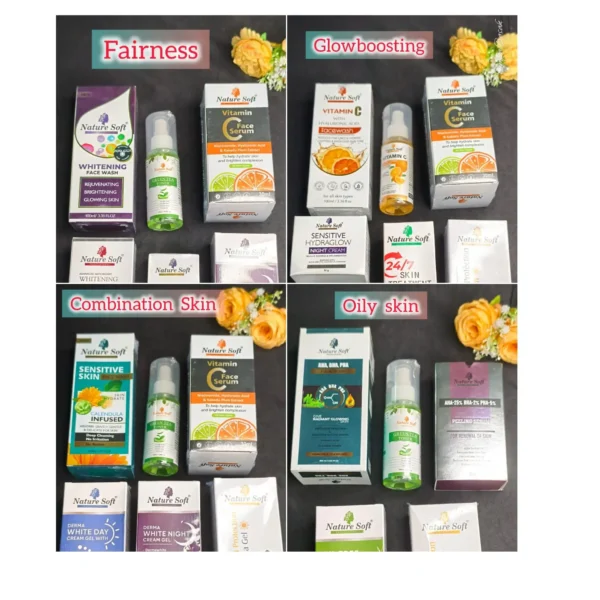 Skin Care Kit By Nature soft Professional