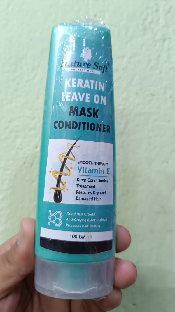 Nature Soft Keratin Leave on hair mask Conditioner