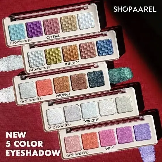 Crystal Shopaarel 5 Color Eyeshadow Palette